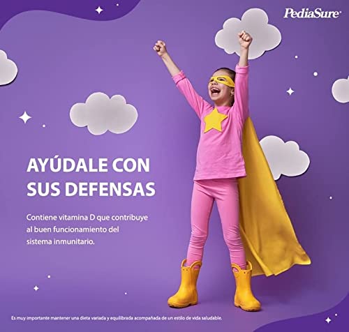 PediaSure Complemento Alimenticio para Niños, Sabor Fresa, con Proteínas, Vitaminas y Minerales - 850 gr