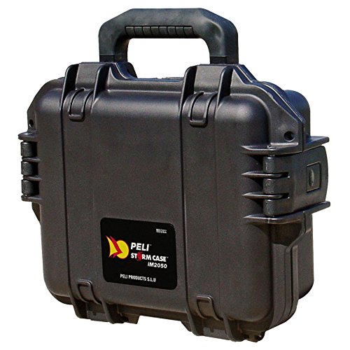 PELI Storm IM2050 Maletín técnico estanco para el Transporte de Equipos fotográficos y electrónicos5L de Capacidad, Fabricado en EE.UU, con Espuma Personalizable, Color Negro