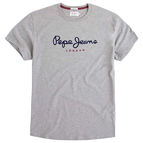 Pepe Jeans Eggo PM500465 Camiseta, Gris (Grey Marl 933), M para Hombre