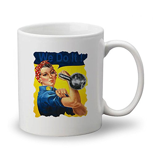 Pesa rusa Crossfit 3 Custom taza de café y té