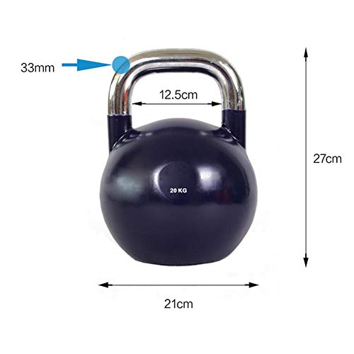 Pesa Rusas Color De Deportes Kettlebell Mujeres Delgado Hombre Portaje Músculos Músculos Brazo Músculos Inicio Equipo De Aptitud Pintura Kettlebell Mancuernas Todos Steel (4KG-32KG) ( Size : 16KG )