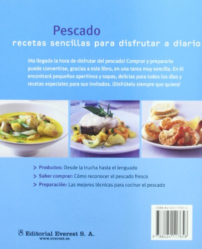 Pescado. Recetas sencillas para disfrutar a diario (Cocina fácil)