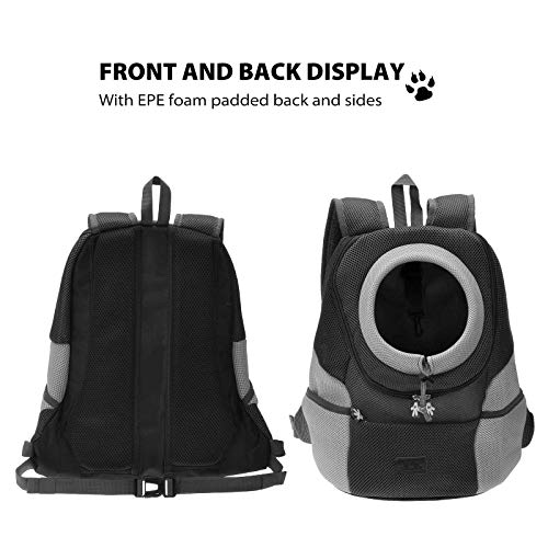 PETCUTE Mochila para Perros Mochila Bolsos para Perros pequeños transportador de Perros portabebés para Perros