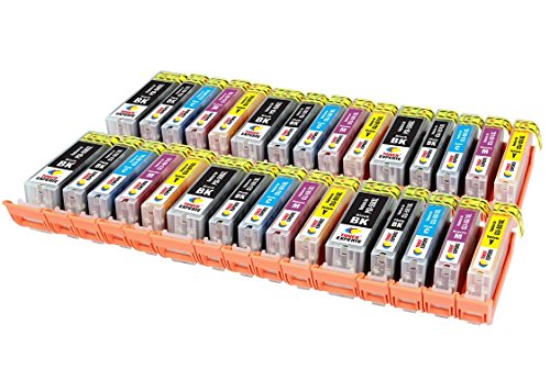 PGI-550XL CLI-551XL TONER EXPERTE® 30 XL Cartuchos de Tinta compatibles para Canon PIXMA iP7250 iP8750 iX6850 MX925 MX725 MG5650 MG6350 MG6450 MG6650 MG5550 MG5450 MG7150 MG7550 | Alta Capacidad