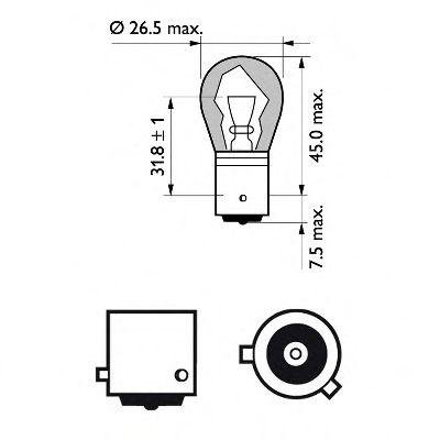 Philips 12496NACP Bombilla