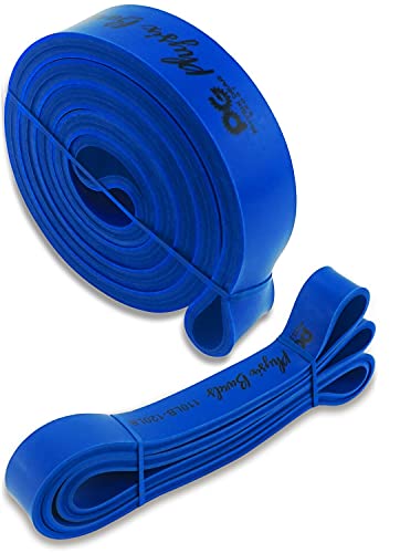 Physix Gear Sport Fitness Elastic Band, Las Mejores Bandas de Resistencia para Fortalecer los músculos, Bandas elásticas para el Entrenamiento de Fuerza con Bolsa de Transporte y guía en vídeo