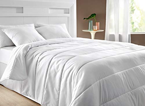 Pikolin Home - Edredón nórdico de fibra con tratamiento antiácaros para primavera/verano de 150 gr/m² para cama de 150/160 (240x220 cm)