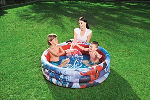 Piscina Hinchable Infantil Bestway Spiderman 122 cm