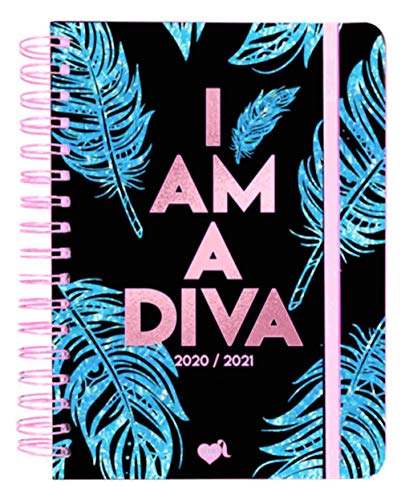 Planeta Gifts Agenda escolar diaria 2020-2021 I AM A DIVA (TANTANFAN)