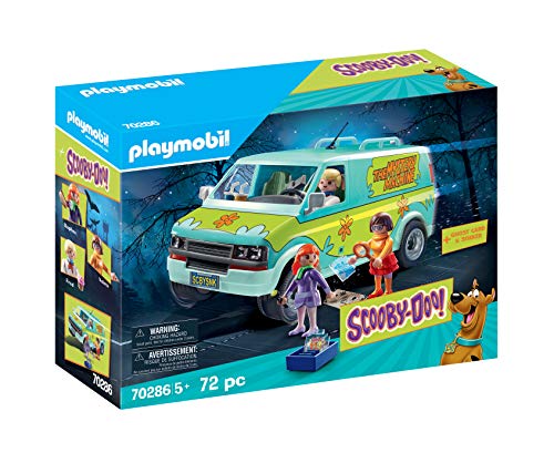 PLAYMOBIL SCOOBY-DOO La Máquina del Misterio con Efectos de Luz, a partir de 4 Años (70286)