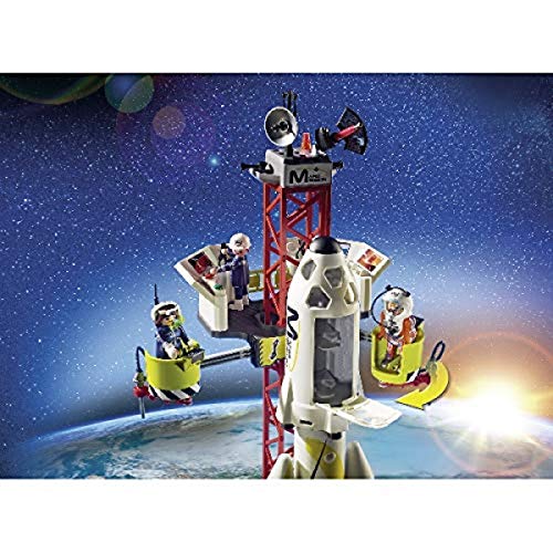 Playmobil Space 9488 Cohete con Plataforma de Lanzamiento, A partir de 6 años [Exclusivo]