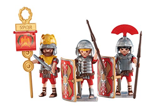 PLAYMOBIL TRES SOLDADOS ROMANOS, REF. 6490, EN BOLSA PRECINTADA DEL FABRICANTE