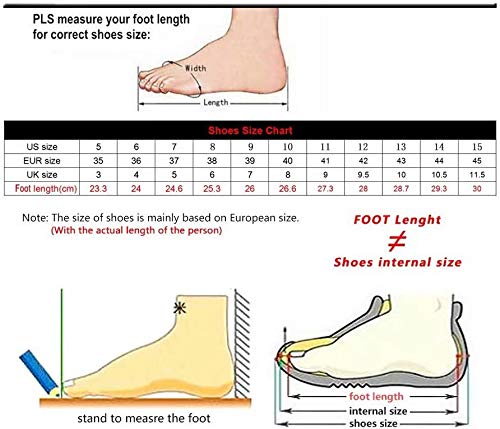 POLERO Enfermera Zapatillas de Deporte para Mujer Zapatos Deportivos Zapatos con Cordones para Mujer Zapatos para Caminar livianos Zapatos de Tenis Zapatos para Correr de Malla para Mujer Talla 43