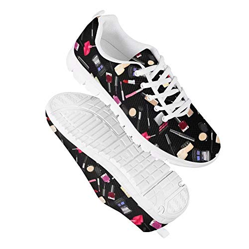 POLERO - Zapatillas de deporte para hombre y mujer, transpirables, con cordones y diseño de dibujos animados, 35-48 EU, color, talla 39 EU