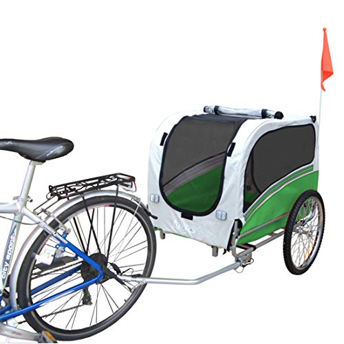 Polironeshop Argo - Remolque y carrito para bicicleta para el transporte de perros