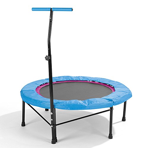 Power Maxx Trampoline Jumping Fitness - Black/Blue