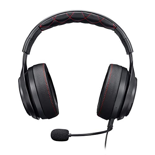 PowerA, Auriculares con cable para videojuegos con sonido envolvente LucidSound LS25BK, Compatibles con PS4, PC, Mac, iOS, dispositivos móviles, Xbox Series X