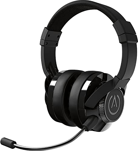 PowerA Fusion Auriculares Gaming con Micrófono Desmontable y Cable - Compatibles con PlayStation 4, Xbox (One, One X, One S, 360), Nintendo Switch, Mac, Android, IOS - Negro