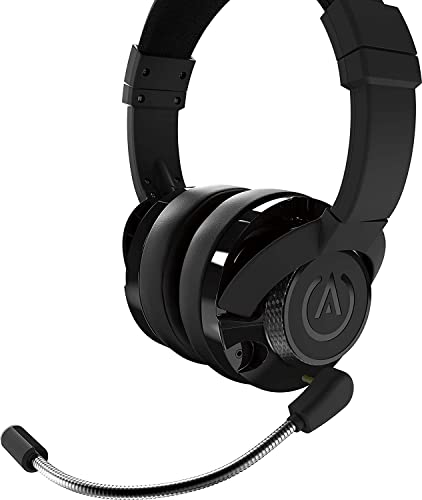 PowerA Fusion Auriculares Gaming con Micrófono Desmontable y Cable - Compatibles con PlayStation 4, Xbox (One, One X, One S, 360), Nintendo Switch, Mac, Android, IOS - Negro