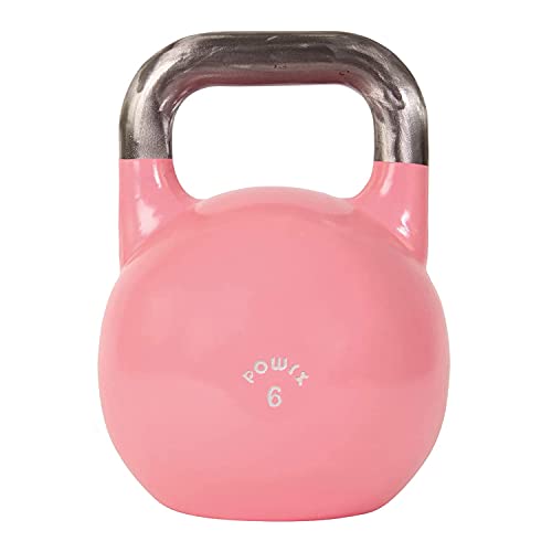 POWRX Kettlebell Pesa Rusa Competición 4-28 kg + PDF Workout (6 kg)