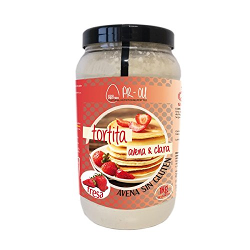 PR-OU Tortitas proteicas de Clara de Huevo y Avena 1 kg - Galleta