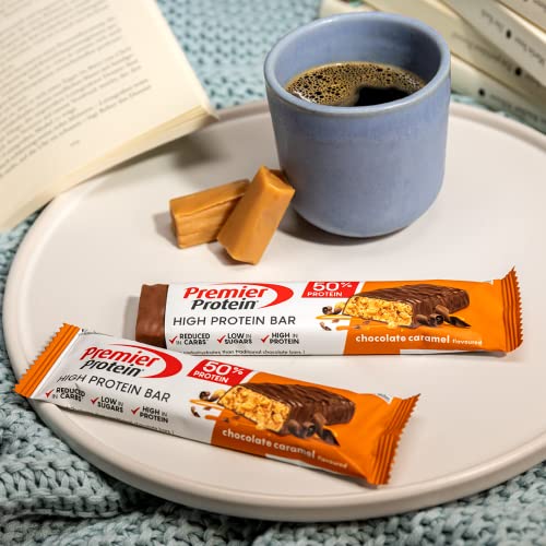 Premier Protein High Protein Bar Chocolate Caramel (16x40g)