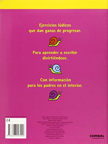 Primeros ejercicios de escritura 5-6 años (Aprendo jugando)