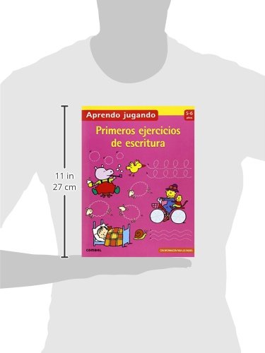 Primeros ejercicios de escritura 5-6 años (Aprendo jugando)