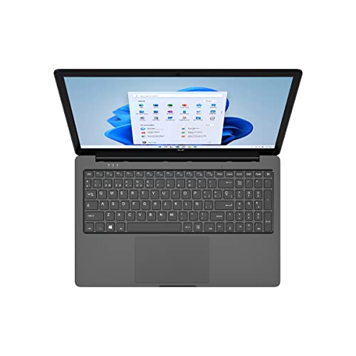 PRIXTON Netbook Pro - Ordenador portatil Pantalla 14,1", Windows 10 Pro, Intel Celeron Gemini Lake N4020, RAM 4GB / ROM 64GB, Teclado en Español