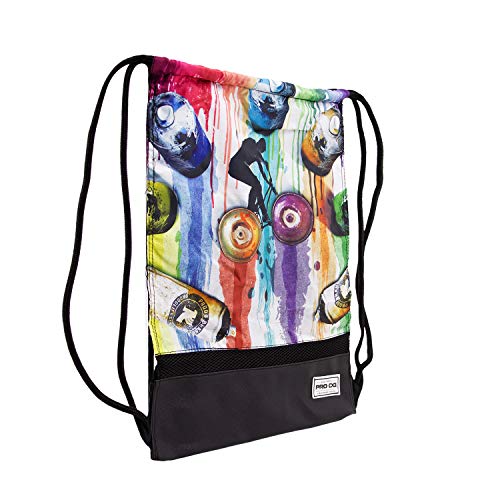 PRODG PRODG Graffiti-Storm Turnbeutel Bolsa de Cuerdas para el Gimnasio 48 Centimeters Multicolor (Multicolour)