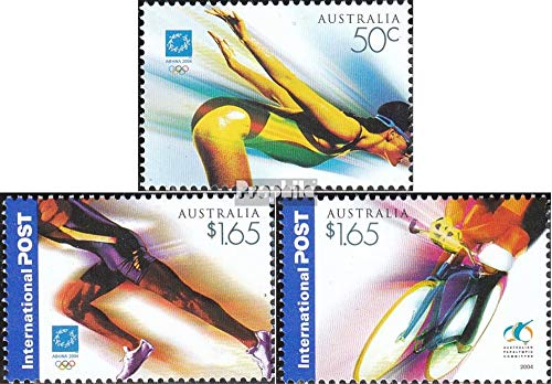 Prophila Collection Australia 2332-2334 (Completa.edición.) 2004 Olimpia (Sellos para los coleccionistas) Bicicletas