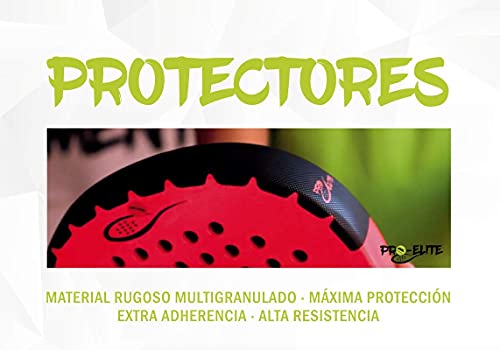 Protector Dentado Pro Elite para Pala de Padel. Color Transparente.