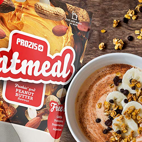 Prozis Oatmeal - Cereales Repletos de Proteínas, Hidratos de Carbono de Alta Calidad y Fibras Saciantes - Sabor Pepitas de chocolate - 1250 g