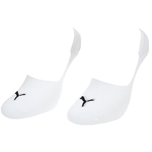 PUMA 2p - Calcetines para mujeres, Blanco (White), 39-42