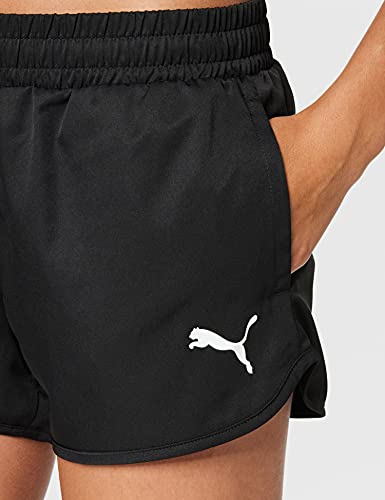 PUMA Active Woven Shorts Pants, Mujer, Puma Black, M