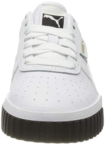 PUMA Cali Wn's, Zapatillas, para Mujer, Blanco (Puma White-Puma Black), 38 EU