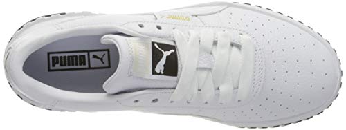 PUMA Cali Wn's, Zapatillas, para Mujer, Blanco (Puma White-Puma Black), 38 EU