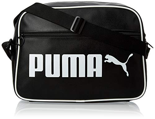 PUMA Campus Reporter Retro Bandolera, Adultos Unisex, Black, OSFA