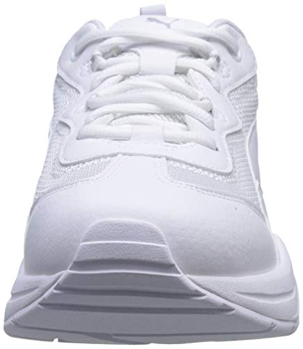 PUMA Cilia, Zapatillas, para Mujer, Blanco (Puma White-Gray Violet-Puma Silver), 37 EU