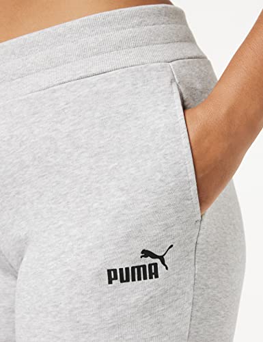 PUMA ESS Sweat Pants TR cl Pants, Mujer, Light Gray Heather, M