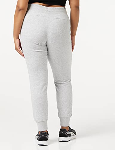 PUMA ESS Sweat Pants TR cl Pants, Mujer, Light Gray Heather, M