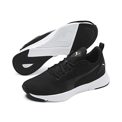 PUMA FLYER RUNNER, Zapatillas de Correr, para Unisex adulto, Negro (Puma Black-Puma Black-Puma White), 44 EU