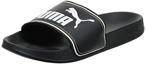 PUMA Leadcat FTR, Chanclas, para Unisex adulto, Negro (Puma Black-Puma Team Gold-Puma White), 43 EU