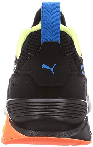 PUMA LQDCELL Method FM Xtreme, Zapatillas de Gimnasio Hombre, Negro Black/Ultra Orange/Fizzy Yellow, 44 EU