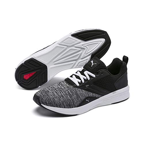 PUMA NRGY Comet, Zapatillas de Running, para Unisex adulto, Negro (Puma Black-Puma White), 42 EU