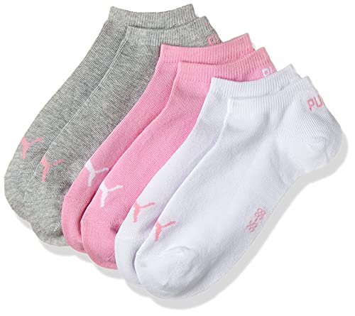 Puma PUMA UNISEX SNEAKER PLAIN 3P, Calcetines Unisex adulto, pack de 3, Rosa (Prism Pink 395), 35/38 (Talla del fabricante: 035)