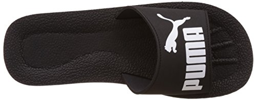 PUMA Purecat, Sandalias, para Unisex adulto, Negro (black-white), 38 EU