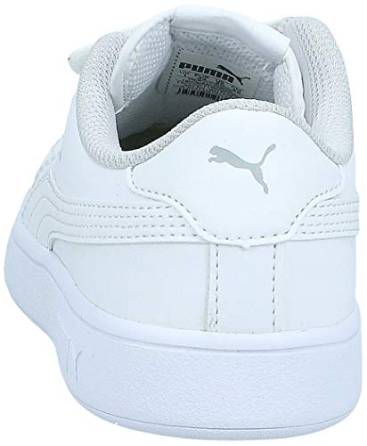 PUMA Smash v2 L V Inf, Zapatillas Unisex niños, White White, 23 EU