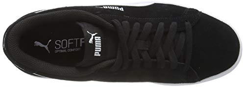 PUMA Smash v2, Zapatillas, para Unisex adulto, Negro (Puma Black-Puma White-Puma Silver), 45 EU