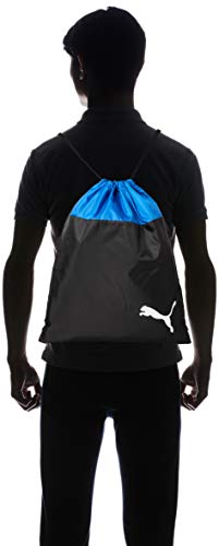 PUMA teamGOAL 23 Gym Sack Bolsa De Cuerdas, Unisex-Adult, Electric Blue Lemonade Black, OSFA